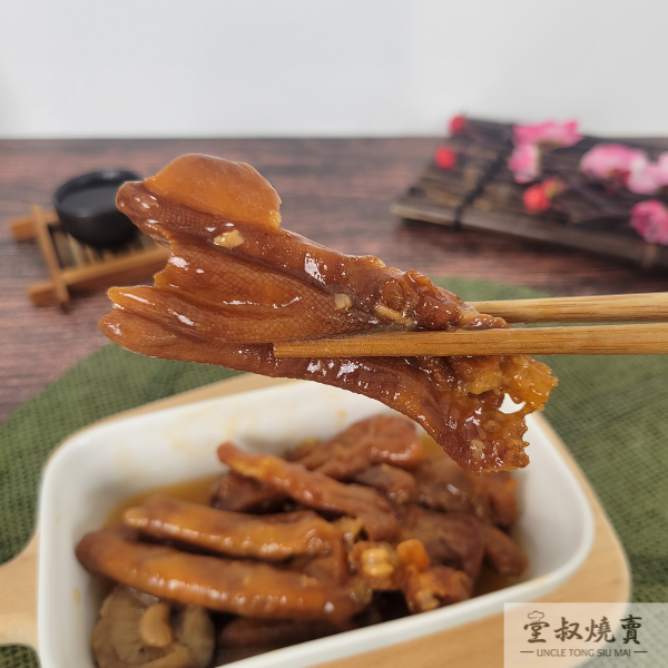 鮑汁冬菇鴨掌
